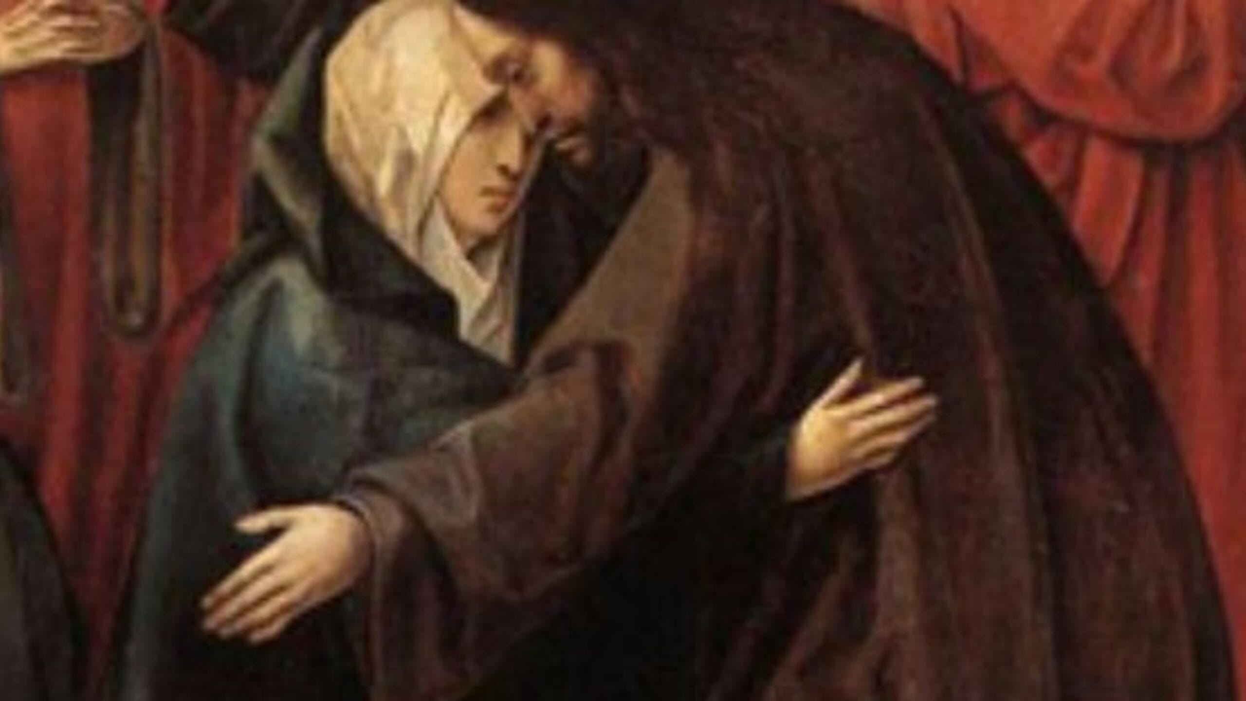 DAS 5 ÀS 6 DA TARDE. JESUS DESPEDE-SE DA SUA MÃE SANTÍSSIMA.