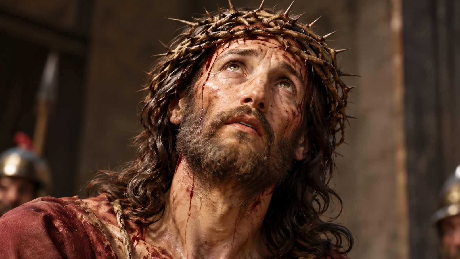 DAS 9 ÀS 10 DA MANHÃ. JESUS É COROADO DE ESPINHOS E APRESENTADO AO POVO: “EIS O HOMEM! JESUS É CONDENADO À MORTE.