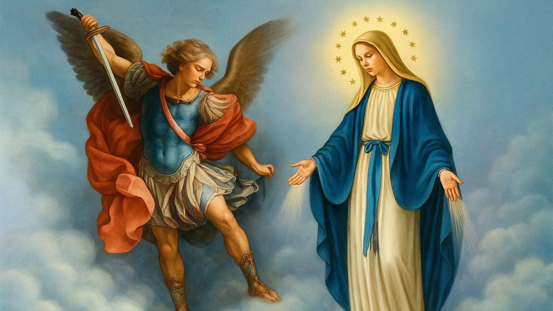 Dirijam-se à terra prometida, à nossa Rainha e Mãe! Mensagem de São Miguel Arcanjo à Luz de Maria em 3 de outubro de 2025