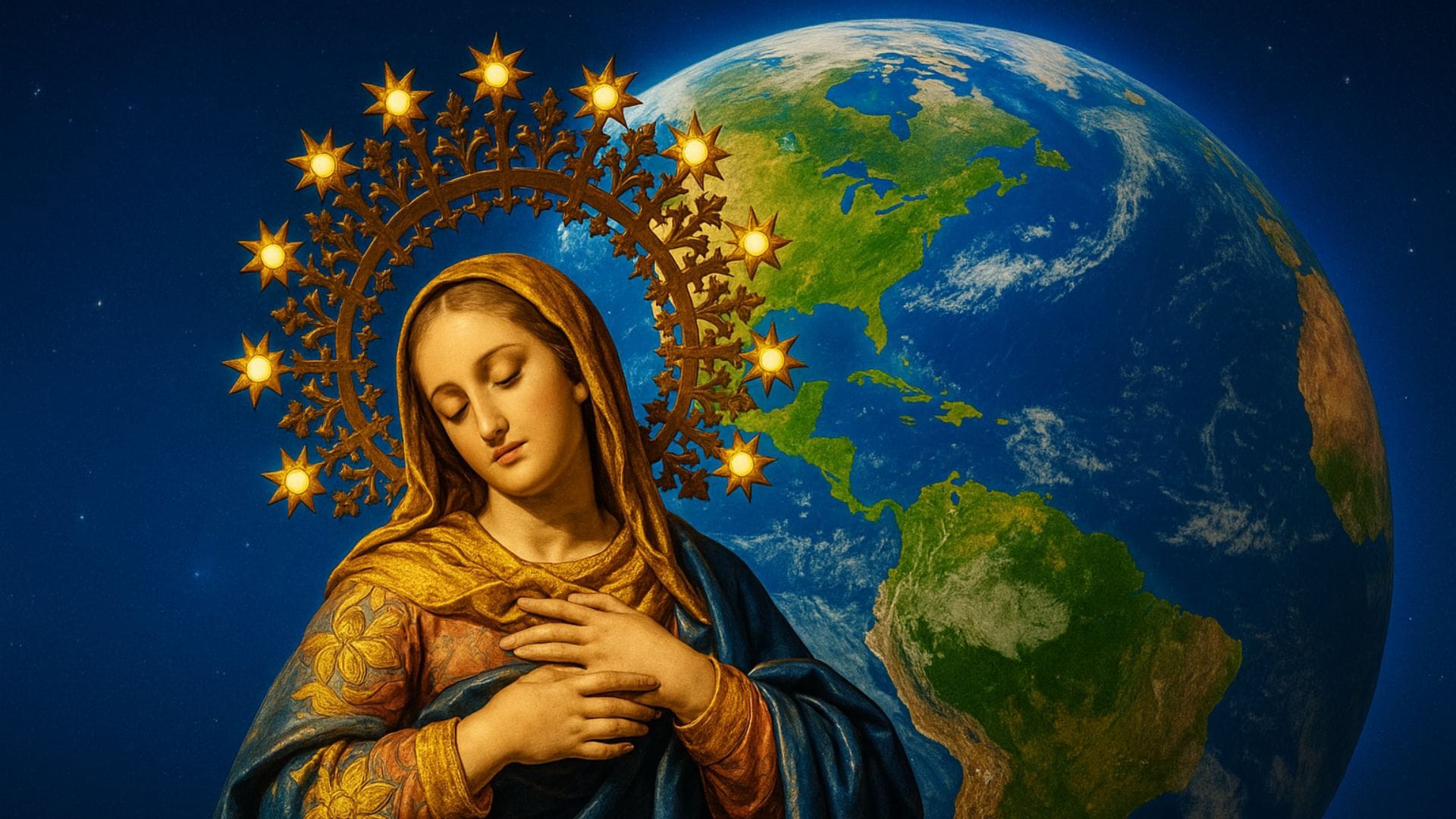 Em breve, grandes provações!Nossa Senhora Rainha do Rosário e da paz para Edson Glauber em 29 de novembro de 2020