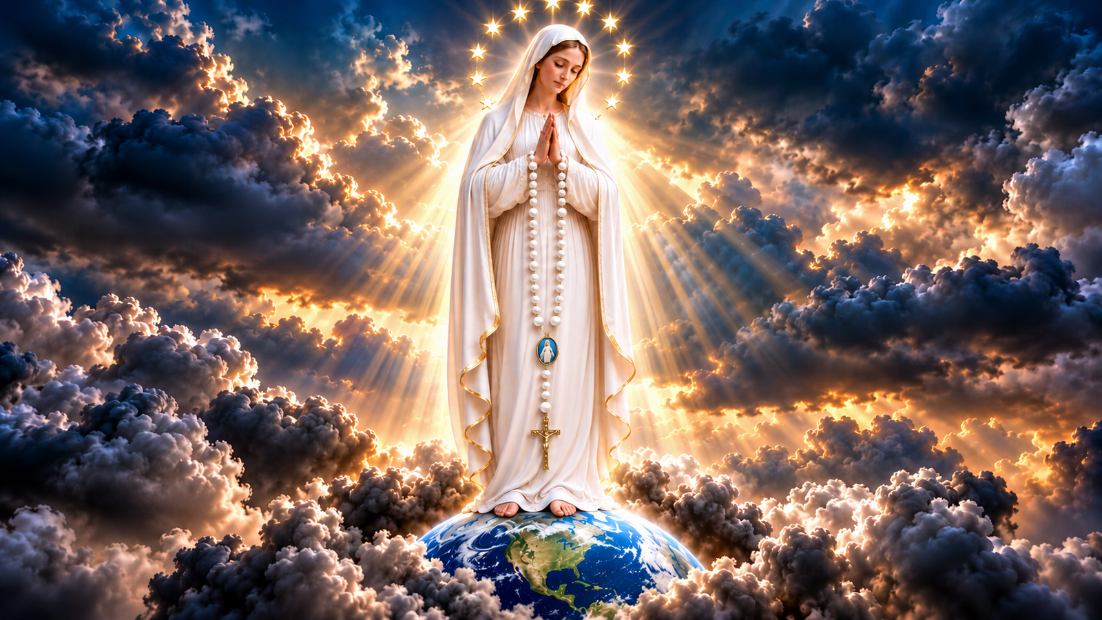 Angela – Implore a Jesus o dom da paz para este mundo.